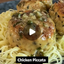 Chicken Piccata Meatballs