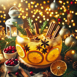 Spiced Citrus Spark Punch