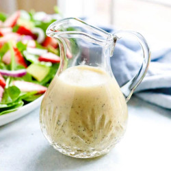 Lemon Poppy Seed Dressing (addictive!)