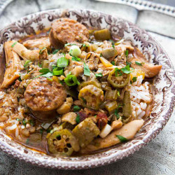 Chicken &amp; Andouille Sausage Gumbo (giant Pot)