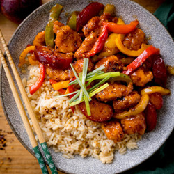 Chinese Plum Chicken Stir Fry