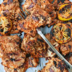 Grilled Aleppo Pepper Chicken Thighs