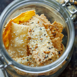 Sourdough Discard Crackers