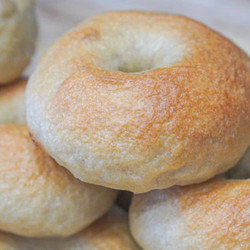 Easy, Overnight Sourdough Bagel Recipe