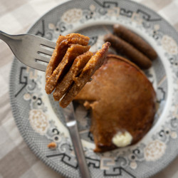 Gingerbread Pumpkin Pancakes