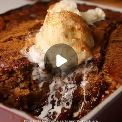 Gingerbread Latte Self Saucing Pudding