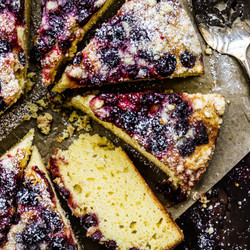 Cranberry Ricotta Cake
