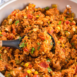 Spanish Rice With Ground Beef