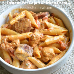Instant Pot Cajun Chicken Pasta