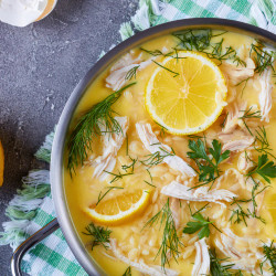 Greek Lemon Chicken Soup