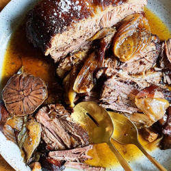Braised Brisket With Horseradish And Shallots - Alison Roman