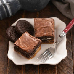 Oreo Cookie Brownies Recipe