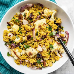 Roasted Cauliflower And Quinoa Salad