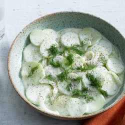 Creamy Cucumber Salad