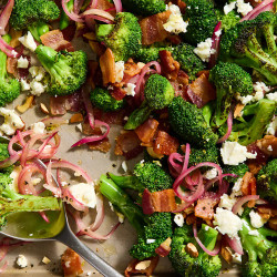 Roasted Broccoli Salad