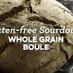 Gluten-free Sourdough Whole Grain Boule