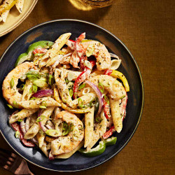 Rasta Pasta With Shrimp