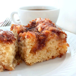 Sour Cream Apple Coffee Cake