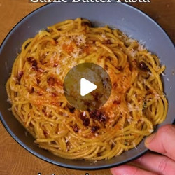 Chili Oil Garlic Butter Pasta