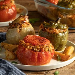 Greek Stuffed Vegetables - Gemista