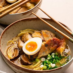 Fried Chicken Gyoza Ramen