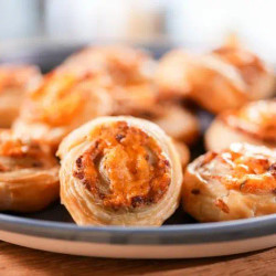 Cheddar And Bacon Pinwheels