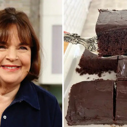 Ina Garten's Chocolate Cake With Mocha Frosting