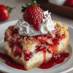 Strawberry Cheesecake Dump Cake: The Easy Indulgence You'll Love