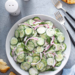 Creamy Cucumber Salad