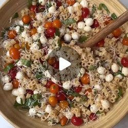 Tomato Basil Pasta Salad