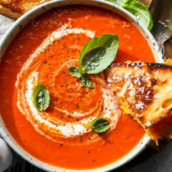 Tomato And Roasted Red Pepper Soup