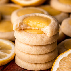 Lemon Curd Cookies