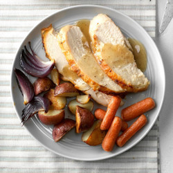 Garlic-roasted Chicken And Vegetables