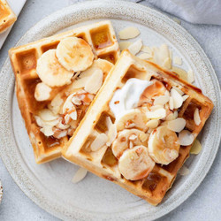 Banana Waffles (classic Recipe)
