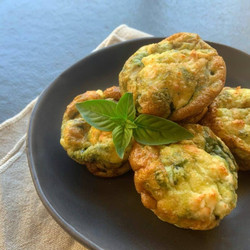 Easy Keto Recipe: Mushroom Pesto Frittata