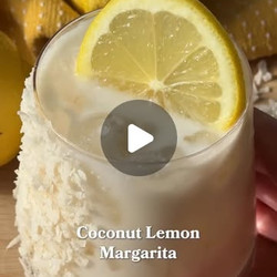 Coconut Lemon Margarita
