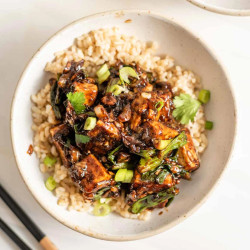 Black Pepper Tofu