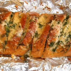 Часниковий Батон З Сиром