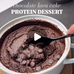 Genius Healthy Lava Cake Dessert