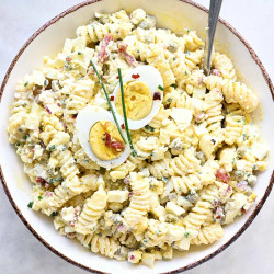 Deviled Egg Pasta Salad