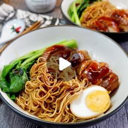 Soy Sauce Chicken Noodles