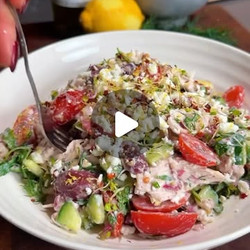Creamy Greeky Protein Power Bowl