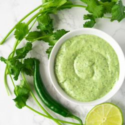 Creamy Avocado Cilantro Lime Sauce