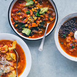 Simple Tomato Broth Soup