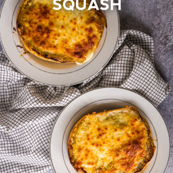 Garlic Parmesan Spaghetti Squash