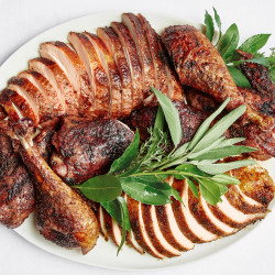 Spiced And Glazed Roast Turkey