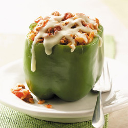 Orzo-stuffed Peppers