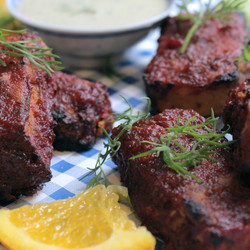Bbq Tofu Wings And Ranch - Veganuary