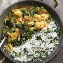 Quick Fish Curry With Coconut Milk &amp; Lemongrass