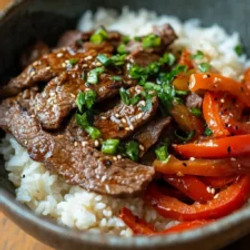 Beef And Pepper Rice Bowl Recipes